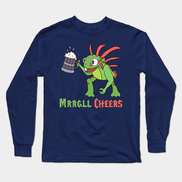 Murloc Cheers | Mrrgll Long Sleeve T-Shirt by MrDoze